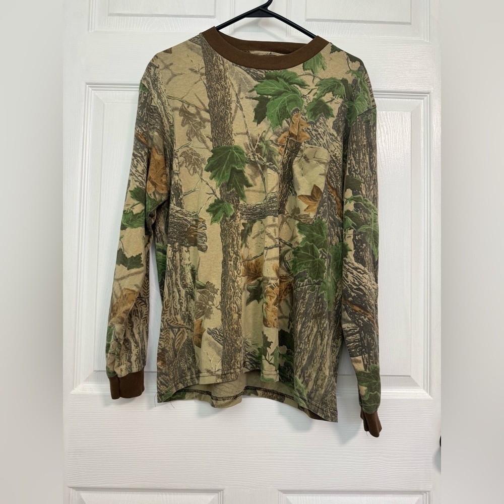 Camo Long Sleeve Shirt
